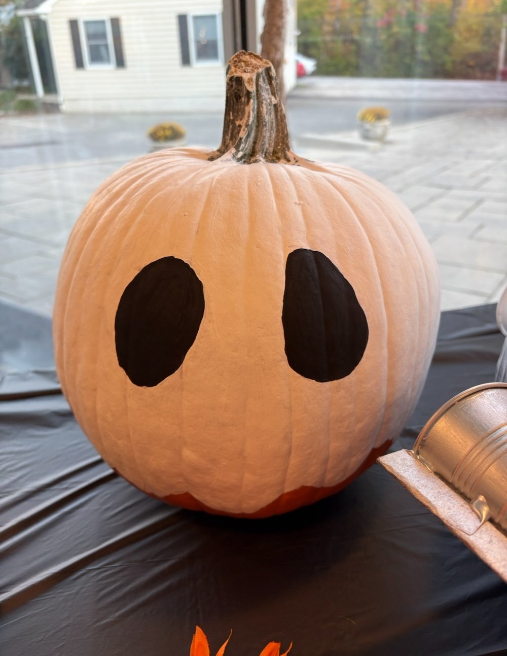 Black and White Pumpkin